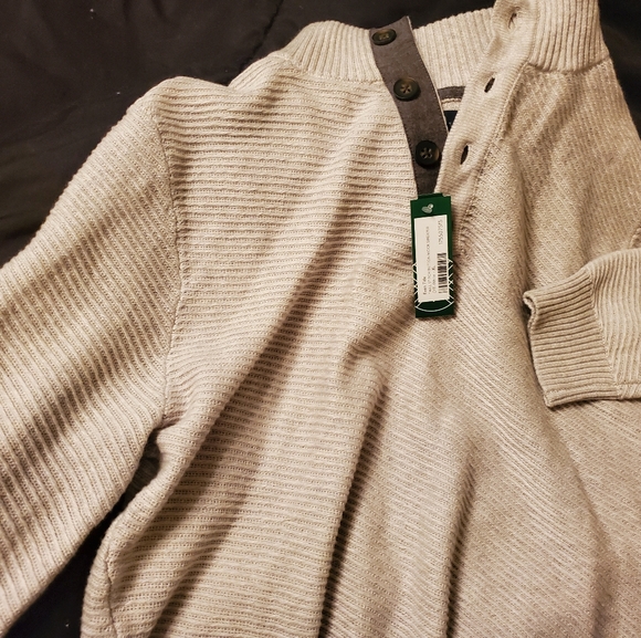 Even Tide Other - Even Tide Twill Stitch Mock Sweater